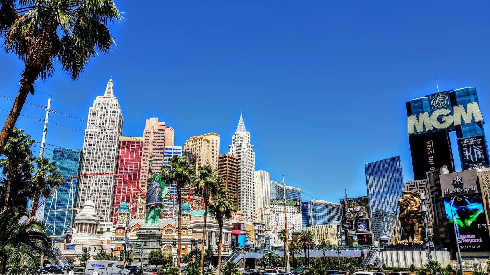 A residential street in Southern Nevada at human scale.